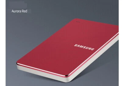 Samsung Y3 Portable External HDD 2.5In USB3.0 Micro B 10pin SATA / 2Tb / Red - Image 1 of 4