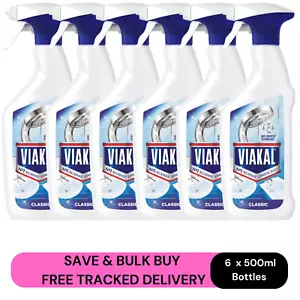 Viakal | Limescale Remover Spray | 6 x 500ml bottles | BULK BUY | FREE 48HR | - Picture 1 of 2
