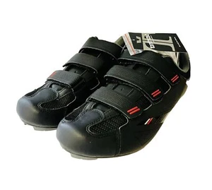 Tommaso Strada 100+ Delta Black Indoor Cycling Schuhe - Größe 44 **NIE GETRAGEN** - Bild 1 von 7