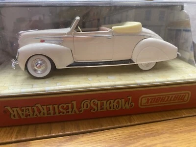 Matchbox MODELS OF YESTERYEAR YY018A/C 1937 CORD 812 SEDAN - Image 1 of 4