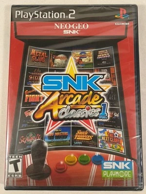 SNK Arcade Classics Volume 1 Neo-Geo Vol.1 (PlayStation 2 PS2) Brand New Sealed - Image 1 of 4