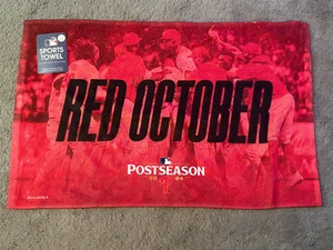 Large Phillies Red October 2024 Postseason Playoffs Rally Sports Towel--16"x 25" - Picture 1 of 3