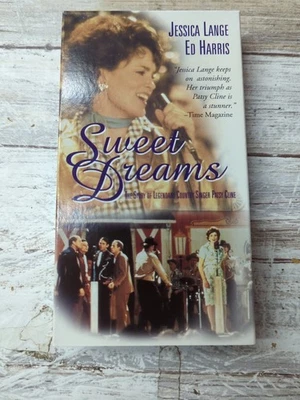 Sweet Dreams (VHS, 1991, HBO) Jessica Lange/Ed Harris! - Image 1 of 3
