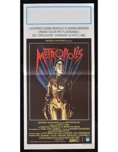 locandina METROPOLIS Fritz Lang Giorgio Moroder Queen Freddie Mercury Fröhl B340 - Bild 1 von 1