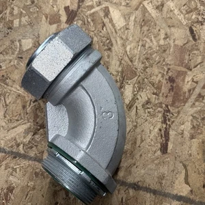 Topas 497S 3" 90 Grad flüssigkeitsdichter Verbinder Rohrverschraubung - Bild 1 von 4