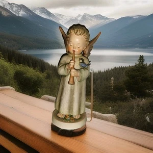 GROSSER Hummelfest Harmonie Engel mit Horn Porzellan Figur TMK 2, 173 1950 - Bild 1 von 7