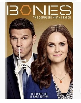 Bones: The Complete Ninth Season DVD 6 Disk Set Till Death Do Us Part Edition Foto 1 de 4