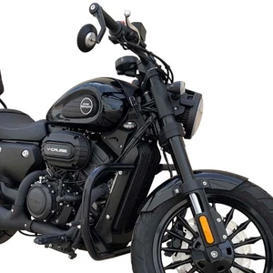 Paramotore paragambe acciaio nero 30mm Keeway V-Cruise 125 Benda V302C - Picture 1 of 3