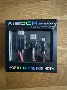 Clearance 1080p MHL to HDMI Media Adapter for Galaxy S5,S4,S3, Note 2, Note 3 - Picture 1 of 4