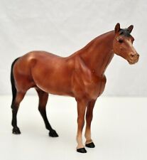 HUBLEY #476 CAST IRON HORSE DOORSTOP ORIG. PAINT CHESTNUT THOROUGHBRED A Beauty!