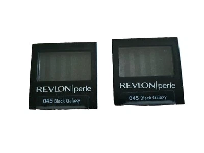Revlon Luxurious Color Perle Eye Shadow #045 Black Galaxy Lot Of 2 Sealed - Image 1 of 2