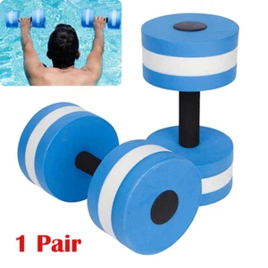 2Pcs Aquatic Dumbbells Water Dumbbells Pool Resistance Water Weight Aerobics Kit - Picture 1 of 12