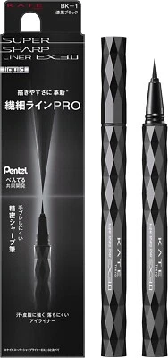 Kanebo KATE Super Sharp Shear Liner EX3.0 liquid BK-1 Black 0.6ml eyeliner JAPAN