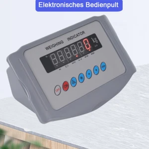 8 Tonnen LKW Waage Viehwaage Schrottwaage Rinderwaage Metallwaage Wiegehaus Neu - Bild 1 von 16