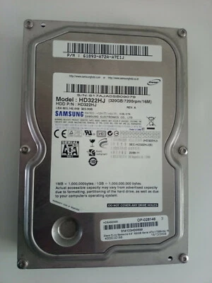 Disco duro Samsung HD322HJ 320Gb 3,5" defectuoso - Imagen 1 de 4