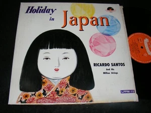 Rare Made In Japan EXOTICA LP Holiday In Japan RICARDO SANTOS Polydor 1950s! - Picture 1 of 2