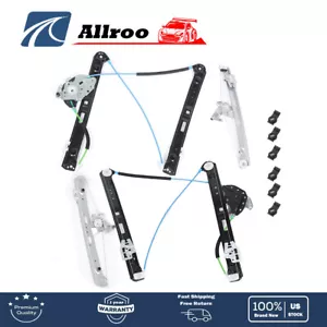 Juego de 4 reguladores de ventana eléctrica delanteros y traseros diestros y traseros para BMW 325i 2001-2005 - Imagen 1 de 10