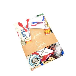 Christian Louboutin Loubi Print A5 Ruled Notebook 6x8.5" NEW - Picture 1 of 6
