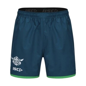 Canberra Raiders 2025 Training Shorts Sizes Small - 5XL Jungle/Green NRL ISC - Bild 1 von 7