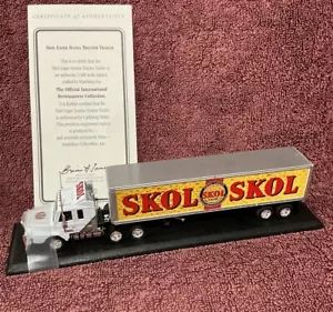 Convoy Matchbox Collectible~~ SKOL lager Scania Tractor Trailer - Picture 1 of 1