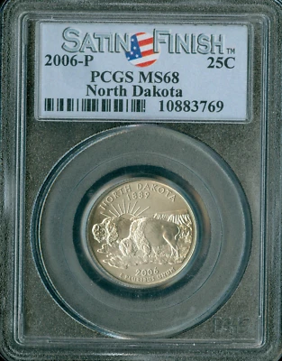 2006 P NORTH DEKOTA QUARTER PCGS MS68 SF PQ  * - Image 1 of 4