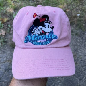 Minnie Mouse Hat Pink Disney Store Golf Cap Spell Out Logo Women's Baseball. - Picture 1 of 9
