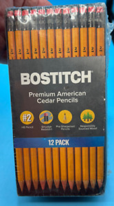 Bostitch Premium American Cedar Pencils 6-Pack (BACP12Y-6PK)