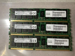 MICRON 48GB(3x16GB) PC3L-12800R MEMORY MT36KSF2G72PZ-1G6E1KE - Picture 1 of 3