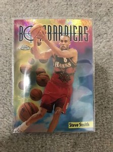 1998-99 Topps Chrome REFRACTOR Basketball Season's Best #SB8 Steve Smith