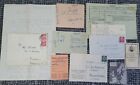 original german ww2 lot Soldiers Letters . POSTKARTES Ration Coupon Death Card