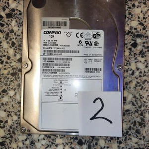Compaq AD018322BC\ 127964-001 18.2GB 10K 80-PIN SCSI 3.5" - Afbeelding 1 van 24