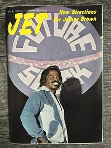 JAMES BROWN Future Shock Direction Black Americana JET Magazine January 8 1976 - Picture 1 of 2