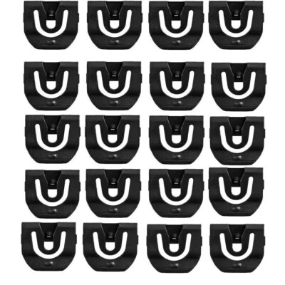 1966-1967 Chevy II и Nova заднее стекло раскрытие отделки молдинги зажимы (20) - Изображение 1 из 4