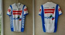 Carrera Jeans Cycling Shirt Vintage Italia White Camiseta 1995 Maglia