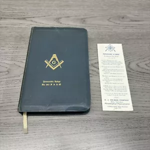 1951 The Holy Bible Masonic Edition Illustrated The Great Light Is Masonry - Picture 1 of 21