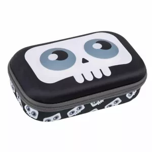ZIPIT Pencil Box for Kids, Storage Case for School (Skull) - Picture 1 of 3