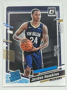 2023-24 Donruss Optic Rated Rookie Card #238 Jordan Hawkins New Orleans Pelicans - Picture 1 of 2