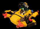 LEGO 6145/1728 Aquazone Aquanauts Crawler in cristallo sfuso
