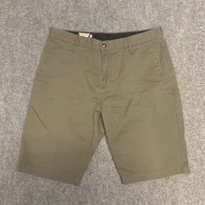 Volcom Shorts Mens Size 32 Chino Cotton Skateboard Surf - Picture 1 of 8