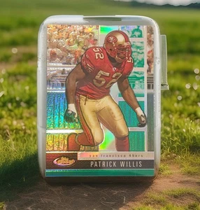 PATRICK WILLIS 2008 Topps Finest GREEN REFRACTOR /299 NFL San Francisco 49ers - Bild 1 von 3