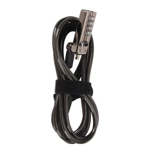 Laptop Lock 4 Digit Cipher Computer Security Cable With Lock For SAL - Photo 1/22