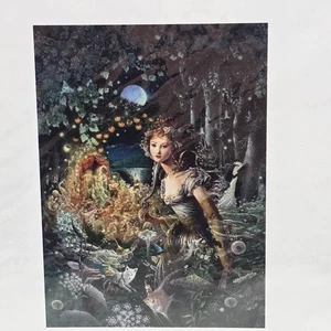 Heaven and Earth Designs Wildwood Dancing Cross Stitch Pattern Large Format - Picture 1 of 7