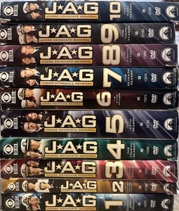 JAG: Complete Series Seasons 1-10 DVD Box Sets J.A.G. Judge Advocate General - Picture 1 of 8