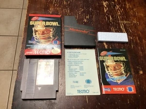 Super Bowl Nintendo NES 1991 gioco completo di scatola - Foto 1 di 24