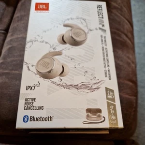 JBL Reflect Mini NC Waterproof Bluetooth Earphones - Blue - Zdjęcie 1 z 10
