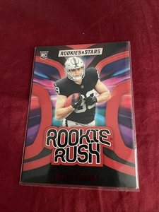 2024 Panini Rookies & Stars - Rookie Rush Brock Bowers #RR-BBS Longevity (RC) - Bild 1 von 2