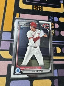 Tyson Lewis 2024 Bowman Draft #BDC-44 Chrome - Bild 1 von 8