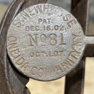 Vintage Newhouse No 81 Long Spring Trap Trapping - Picture 1 of 6