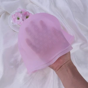 2 juegos de tapas de tinte de silicona con aguja de ganchillo para resaltar el cabello color aleatorio - Imagen 1 de 12