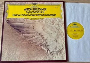 DG 2530 828 BRUCKNER SYMPHONY NO. 9 LP KARAJAN (1976) NMGERMANY - Picture 1 of 2